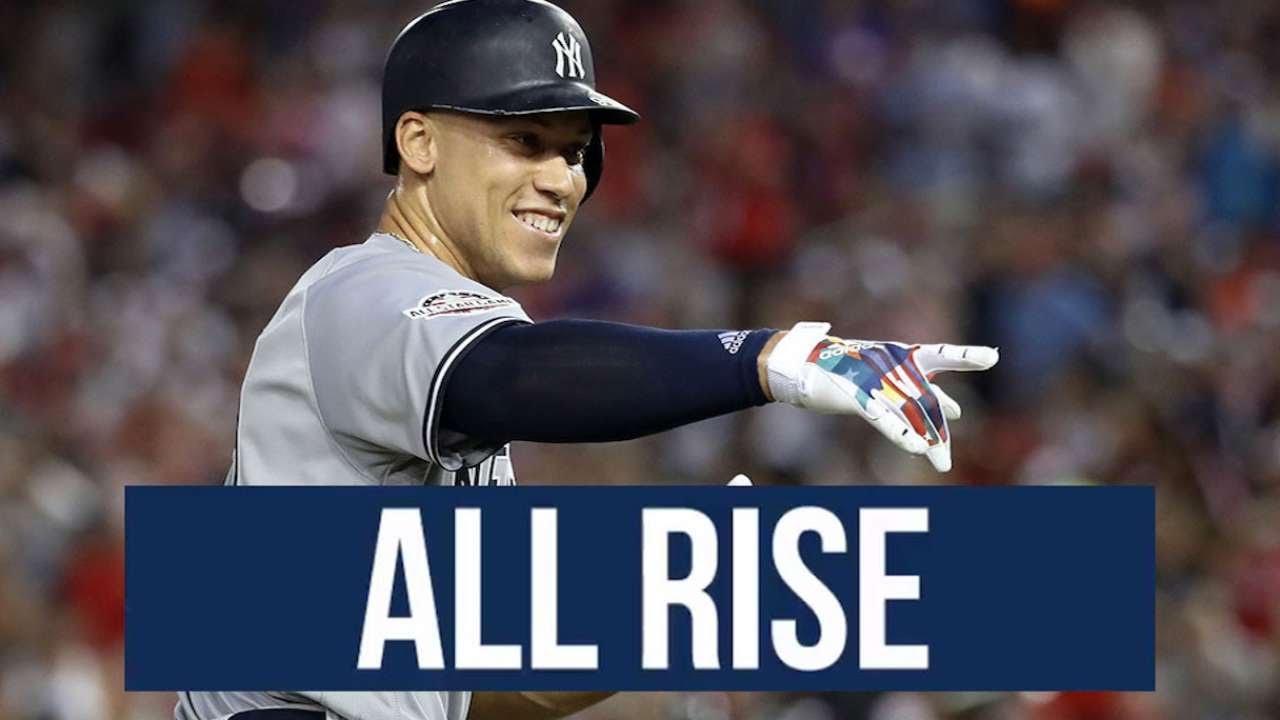 All Rise: The Aaron Judge HR Mixtape - YouTube