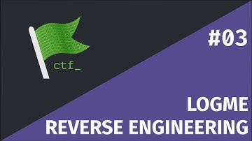 #03 WRITEUP REVERSE ENGINEERING CTFR - RasyidMF : LOGME