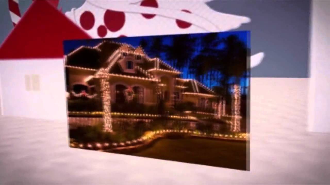 Christmas light installation Cedar Park Texas by YouTube
