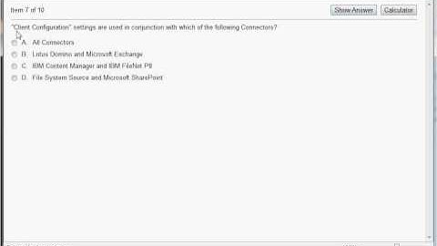 000-448 IBM Content Collector (ICC) v2.2