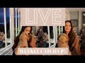 WEEKLY CATCH UP AND OPENING BLOGGER MAIL | LIVE STREAM #SistersTogether