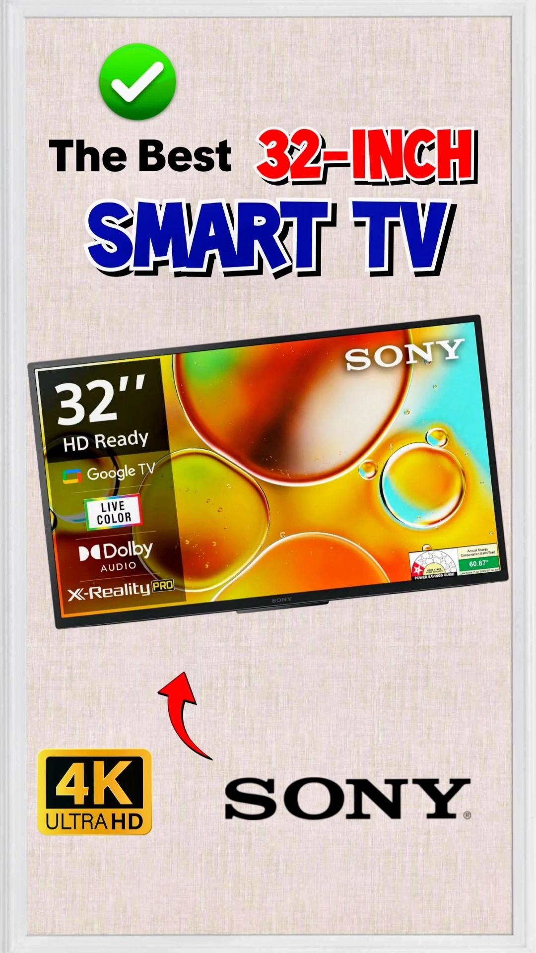SONY BRAVIA 32inch Smart TV: The Best - YouTube
