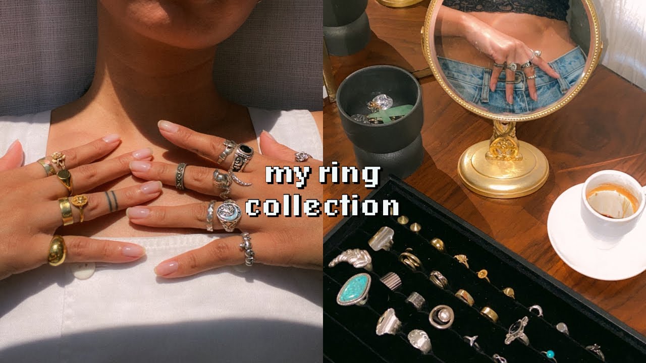 my ring collection - YouTube