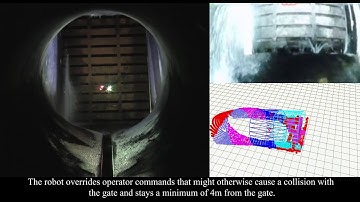 Autonomous Inspection of Generalized Cylindrical Shaped Tunnels with Obstacle Avoidance