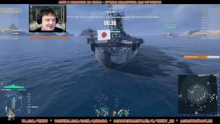World of Warships стрим-розыгрыш со зрителями