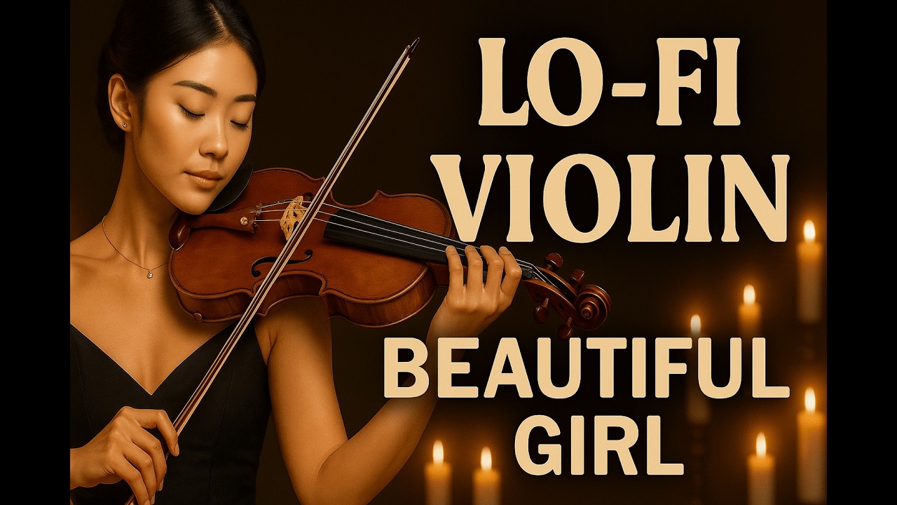 Lo-Fi Violin with Stunning Girl | Emotional Music to Calm Your Mind