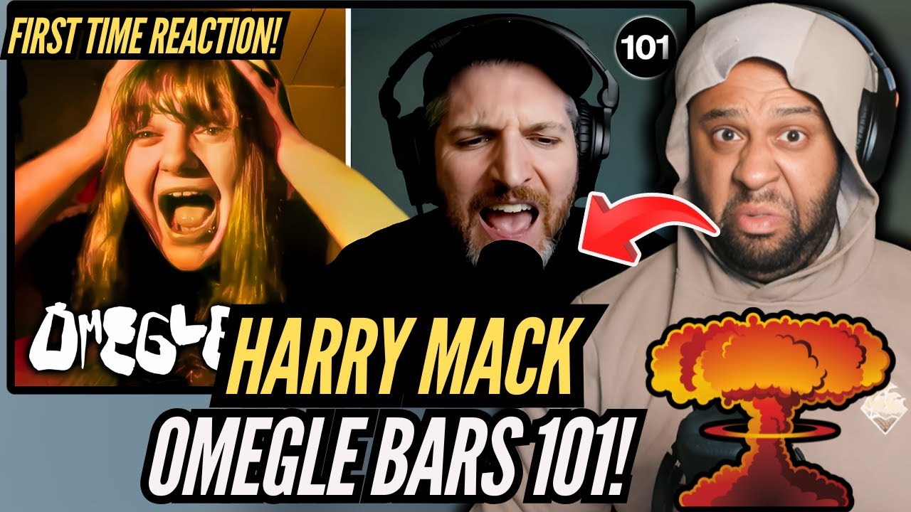 🚀 First Time REACTION! | Harry Mack Omegle Bars 101 | HE WENT CRAZY!! 🔥