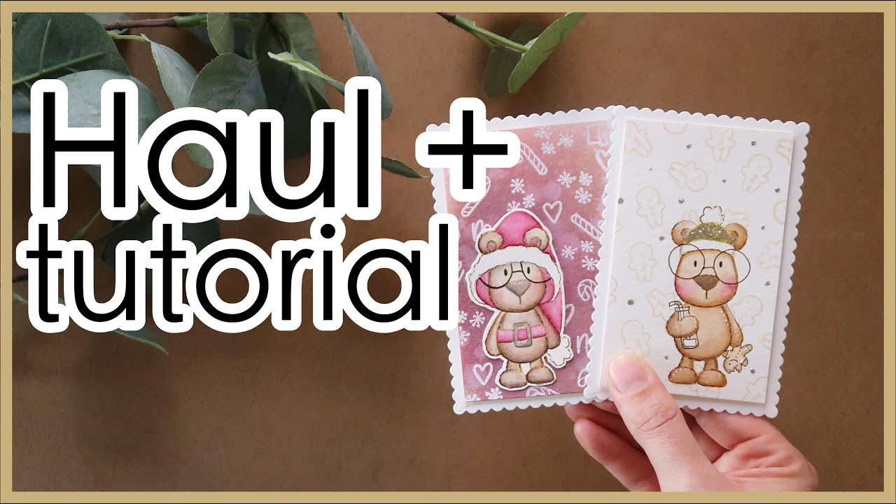 HAUL Material SCRAPBOOKING y CARDMAKING + Tarjetas con TÉCNICAS . Laura Inguz [CO]