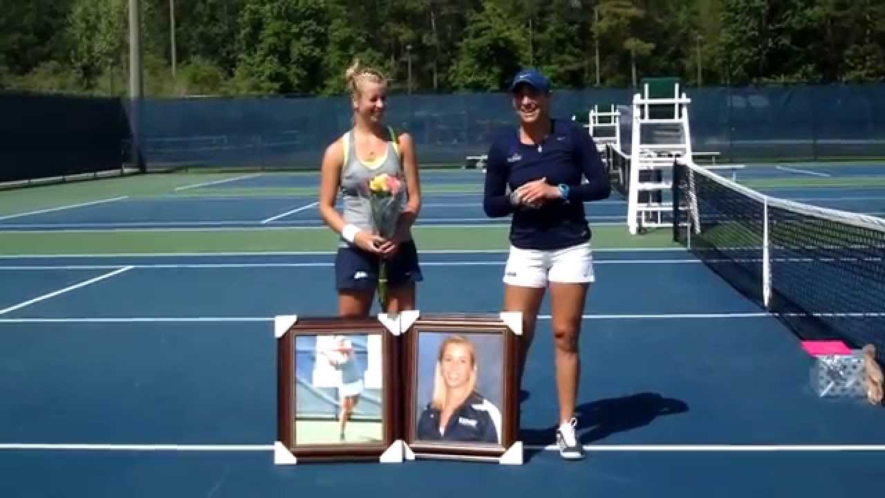 university of arizona Women's Tennis Senior Day 2014