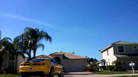 2010 Camaro 2SS/RS A6 with Edelbrock X-Pipe and Muffler Delete