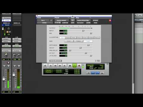 How to Create a Reverb Track in Pro Tools