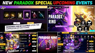 Paradox Special New Events🥳🤯| Free Fire New Event | Ff New Event | Upcoming Events In Free Fire
