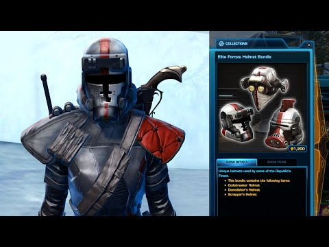 SWTOR &rsquo;Bad Batch&rsquo; Helmets Review + Voice Modulation (Elite Forces Helmet Bundle)