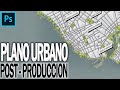 ✍Como hacer un PLANO URBANO | Plano de sitio | Master plan