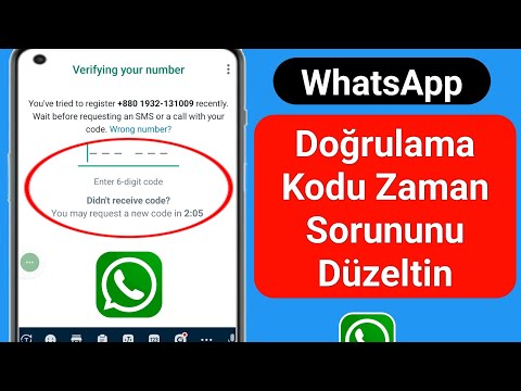 WhatsApp Doğrulama Kodu Zaman Sorunu Nasıl Onarılır (2023) | WhatsApp Doğrulama Kodu Zaman Sorunu