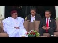 Upacara Penyambutan Kunjungan Kenegaraan Presiden Republik Niger