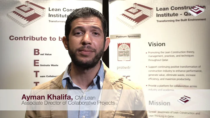 Ayman Khalifa, CM-Lean Associate Director of Colla...