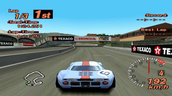 Gran Turismo 2 - Ford GT40 Race Car HD Gameplay 