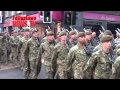 1st Royal Anglian homecoming parade - Ipswich