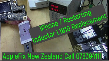 iphone 7 keep restarting apple logo , pp_gpu_var Inductor L1810 replacement iphone repair hamilton