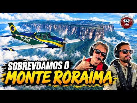 We flew over MOUNT RORAIMA in a single-engine plane