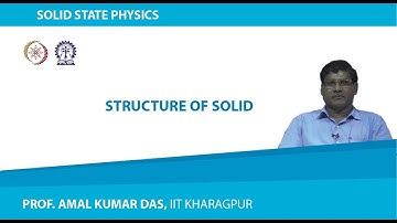 Lecture 3 : Structure of Solid