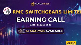 RMC Switchgears Limited | RMC | Earning Call | Alfa Finder