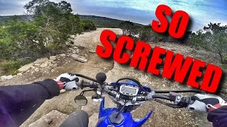 STABBED IN THE ASS | SUPERMOTO OFF ROAD