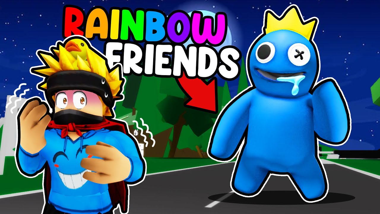 Rainbow Friends Roblox Green chasing Player by ChillinwChels on