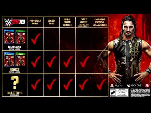 WWE 2K18 RELEASE DATE REVEALED! EARLY ACCESS AVAILABLE! ("WWE 2K18 NEWS & RUMOURS")