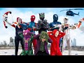 Team spiderman vs bad guy team in real life  live action story 12  all action 