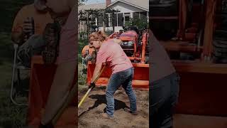 Turning compost is hard work #compost #funny #shorts #viral