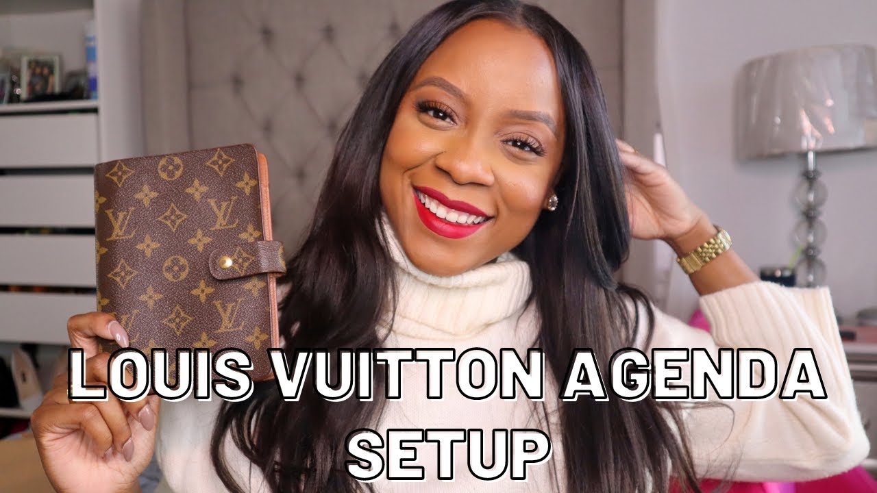 SET UP MY LV AGENDA WITH ME!! FT. CLOTH & PAPER 