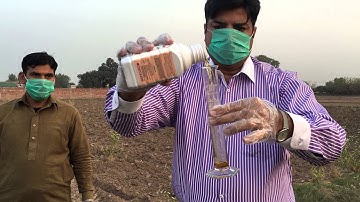 Video # 5 of 27   Wheat Weed Management & Herbicdes – Tank Mixing Preparation Practical Lecture Seri