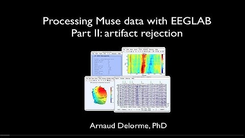 Processing Muse data with EEGLAB Part II: Artifact rejection
