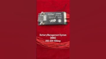 Pulstron BMS (20S-60V-40Amp) Battery Management System #pulstron #lithiumpower #powerprotection
