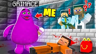 I Became GRIMACE in MINECRAFT!  Minecraft Trolling Video