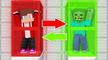 Why did JJ and Mikey have a BRAIN SWAP in Minecraft - (Maizen)