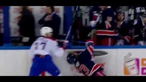Andreas Martinsen Hit on Brandon Pirri - Montreal Canadiens | New York Rangers