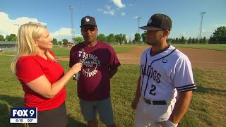 Town Ball Tour: Father-son duo for the Buffalo Bulldogs | FOX 9 KMSP