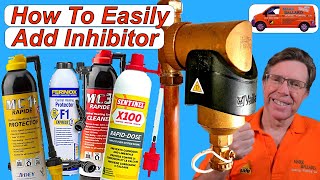 How to Add Inhibitor Into a Vaillant Filter or Spirotech filter or Any Filter with a 3/4 Drain Point