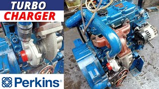 UNBOXING &amp; Replacing Turbo Charger Diesel Engine Perkins 2506/1500 Tutorial Pasang Turbo 2674A423