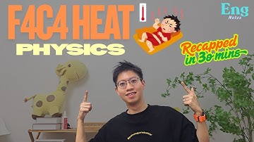 PHYSICS Form 4 Heat || Heat Capacity vs Latent Heat & Gas Law Graph Quick Revision with Pen & Paper