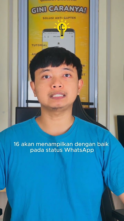 4 CARA BUAT STATUS STORY WHATSAPP HD / JERNIH🔥