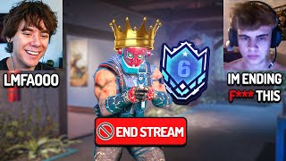I DESTROYED This STREAMER In Legend Divison