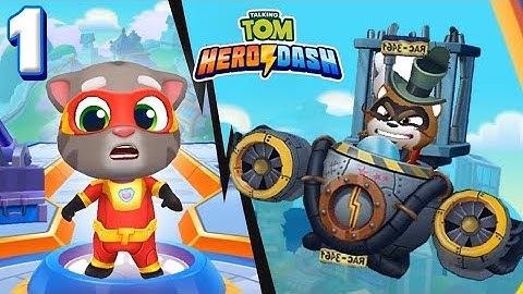 New Game🔥Talking Tom Hero Dash Walkthrough Gameplay Part 23–Super Tom @ cute girls games 🎉