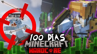 🟥SOBREVIVÍ 100 DIAS SIENDO CAZADO en MINECRAFT HARDCORE y ESTO es lo que PASÓ⚠️