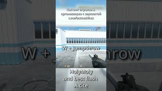 Молотов на будку и флеш сайт А nuke. HolyMoly and flash A nuke #cs2  #strogo #donk #monesy