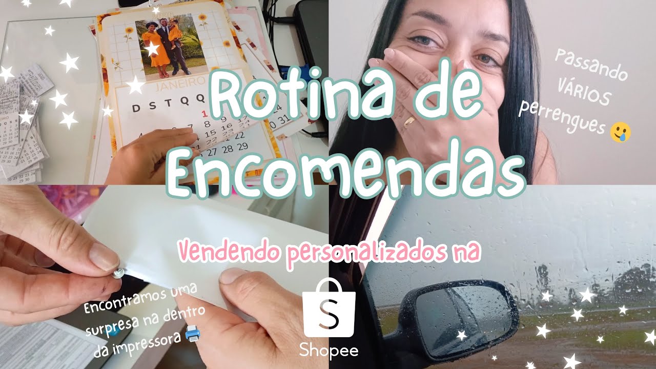 MUITOS CALENDÁRIOS SAINDO NA SHOPEE E VÁRIOS PERRENGUES UM ATRÁS DO OUTRO 🥴🥲 