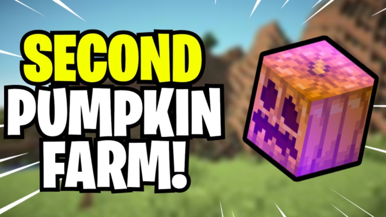 🔴LIVE🔴 Building the SECOND Pumpkin Farm (Hypixel Skyblock) YouTube